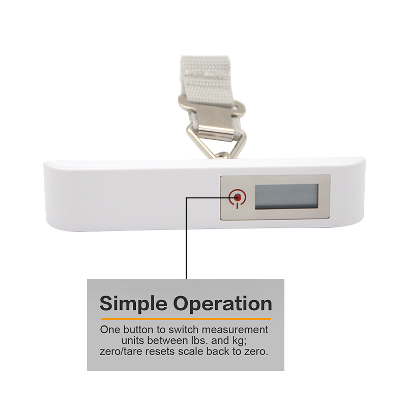 50kg Travel Hanging Digital Luggage Scale