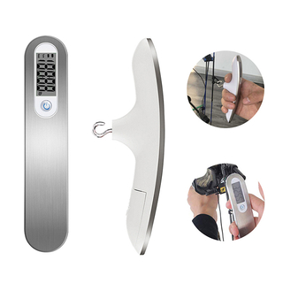 110lbs Archery Compound Recurve Bow Scale Electric Digital Dynamometer Practical Portable Bow Scale Stainless Steel