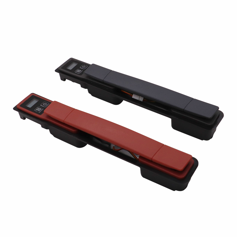 Intelligent luggage handle scale